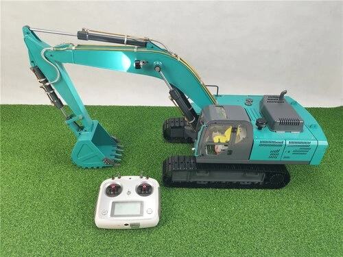Remote Control Hydraulic Excavator Metal Model RC Engineering Toy