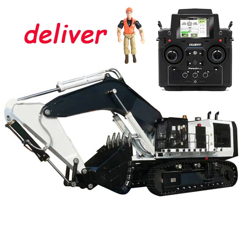 Giant 1/12 RC Metal Excavator Toy Realistic Construction Fun Gift