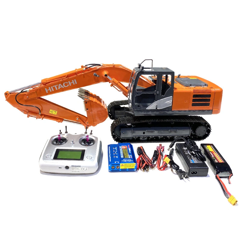 1/12 Hitachi ZX210 LC Hydraulic Excavator Model - Perfect Gift for Adults!