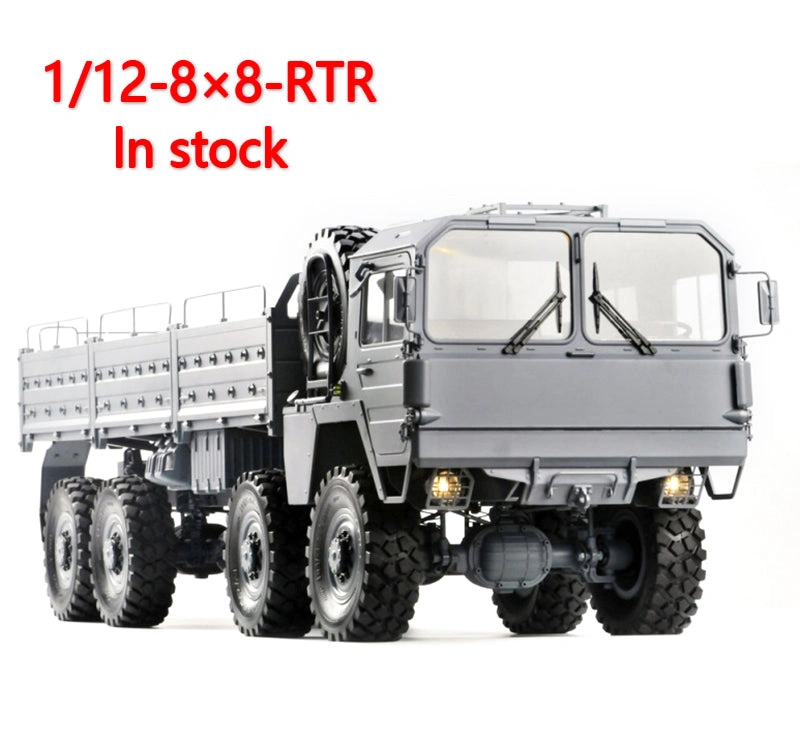 Conquer Any Terrain RC Military Truck Model 1/12 Scale Adventure